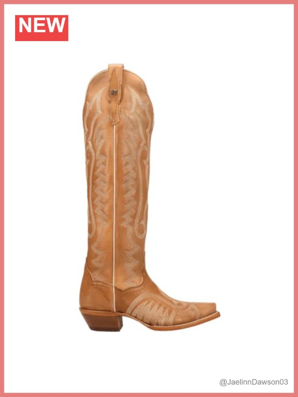 Dan Post Boots Womens Jocelyn Snip Toe Zippered Casual Boots Over the Knee Low
